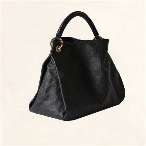 black and gray louis vuitton purse|louis vuitton artsy tote black.